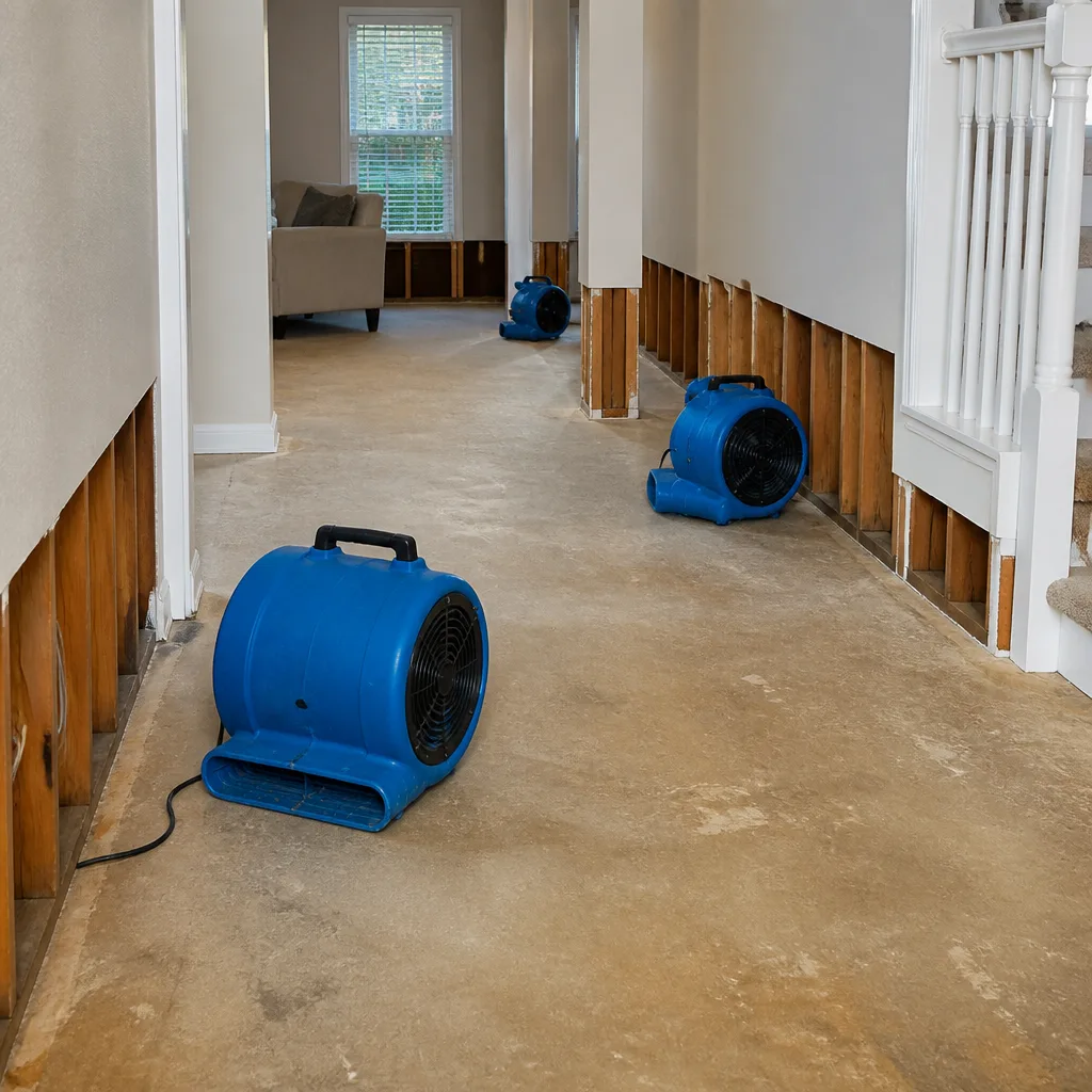 Water damage drying